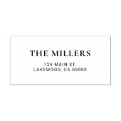 ファミリエレガント名 セルフインキングスタンプ (デザイン)