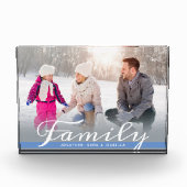 ファミリオーバーレイの水平写真 フォトブロック (正面)