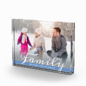 ファミリオーバーレイの水平写真 フォトブロック (右)