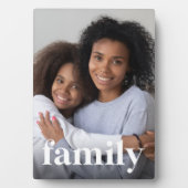 ファミリオーバーレイ垂直方向の写真 フォトプラーク (正面)