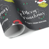 ファミリカスタマイズ名- Grinch ラッピングペーパー (ロールコーナー)