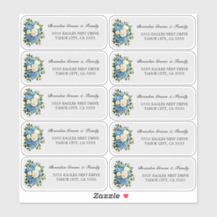 ファミリカスタムステッカーのフローラ住所 シール