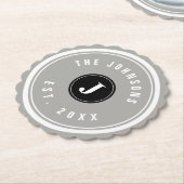 ファミリカスタム名ホタテ紙コースター ペーパーコースター (アングル)