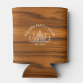 ファミリキャビン名ブラウンウッドテクスチャ 缶クーラー (裏面)