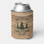 ファミリキャビン名素朴ウッドカスタム色 缶クーラー (缶裏面)