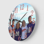 ファミリクロック#3 ラージ壁時計 (傾斜)