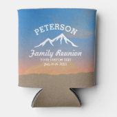 ファミリクール懇親会マウンテンサンライズ&クラウド 缶クーラー (正面)