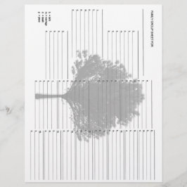 ファミリグループシート紙