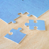 ファミリコンテンポラリーツリー：青 ジグソーパズル (側面)