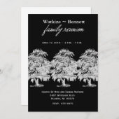 ファミリコンテンポラリー懇親会招待状 招待状 (正面/裏面)