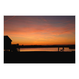 ファミリシルエット フォトプリント           