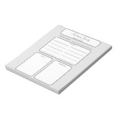 ファミリシンプル名を一覧表示する毎日のプランナー ノートパッド (回転)