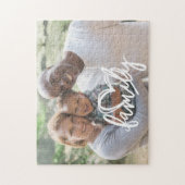 ファミリスクリプト |家族カスタムの写真 ジグソーパズル (縦)