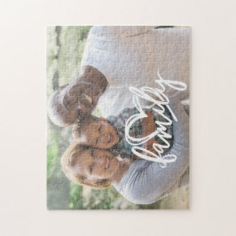 ファミリスクリプト |家族カスタムの写真 ジグソーパズル