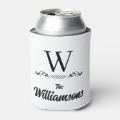 ファミリスタイリッシュ名モノグラム 缶クーラー (缶正面)