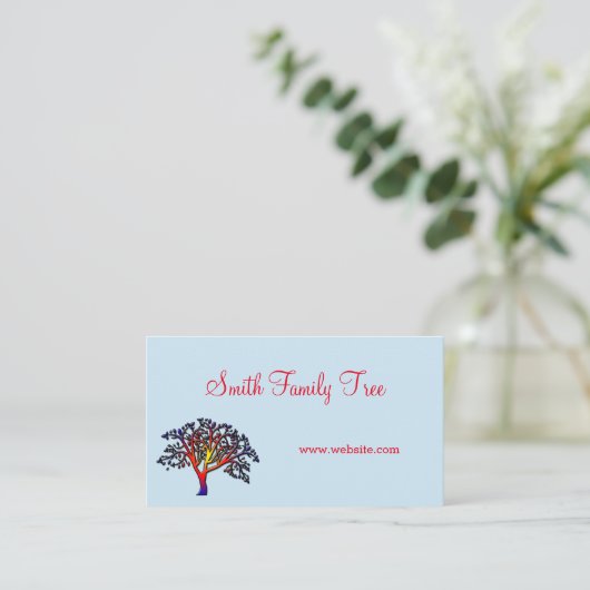 ファミリツリーの名刺 名刺 (スタンド正面)