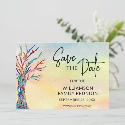 ファミリツリーファミリ懇親会保存日付 セーブザデート (スタンド正面)