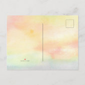 ファミリツリーファミリ懇親会保存日付 案内ポストカード (裏面)