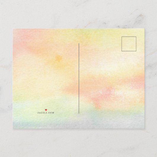 ファミリツリーファミリ懇親会保存日付 案内ポストカード (裏面)