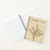 ファミリツリー ノートブック (内部)