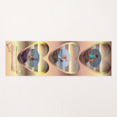 ファミリハートと海0893 ヨガマット (正面(横))