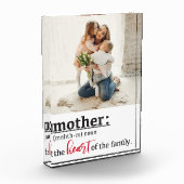 ファミリハートの母定義カスタム フォトブロック (左)