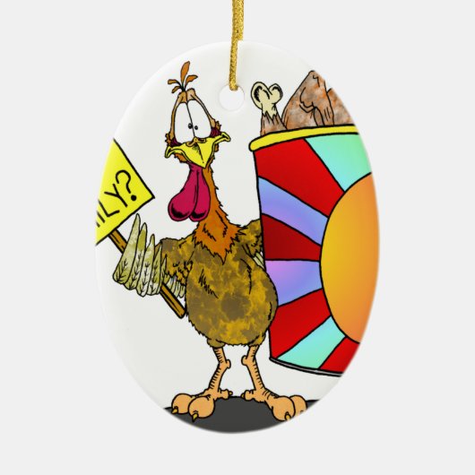 ファミリバケット セラミックオーナメント (正面)