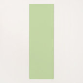 ファミリパーソナライズされたフォトコラージュ70sレトロフローラ ヨガマット (裏面)