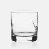 ファミリパーソナライズされたロゴ ウイスキーグラス (右)