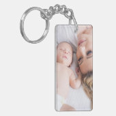 ファミリパーソナライズされたーキーチェーンの写真 キーホルダー (正面左)