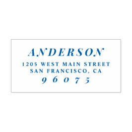 ファミリパーソナライズされた名の作成差出人住所 セルフインキングスタンプ