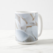 ファミリパーソナライズされた名シーシェル コーヒーマグカップ (正面右)