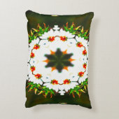 ファミリパーソナライズされた名装飾用クッション アクセントクッション (裏面(縦))