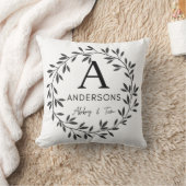 ファミリパーソナライズされた名装飾用クッション クッション (ブランケット)