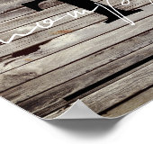 ファミリパーソナライズされた名記号 ポスター (角)