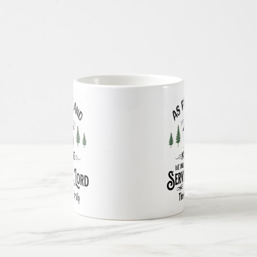 ファミリパーソナライズされた名MUG コーヒーマグカップ (中央)