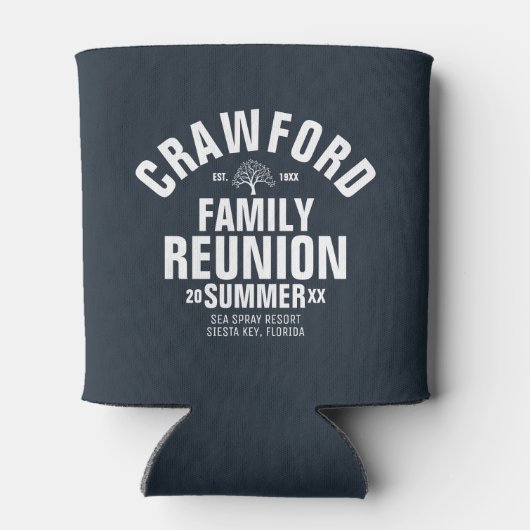 ファミリパーソナライズされた懇親会クール 缶クーラー (裏面)