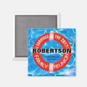 ファミリパーソナライズされた懇親会磁石 マグネット (正面/裏面)