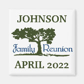 ファミリパーソナライズされた懇親会磁石 マグネット (正面)