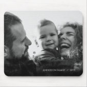 ファミリパーソナライズされた抽象芸術オーバーレイ マウスパッド (正面)