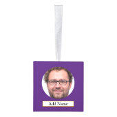 ファミリパーソナライズされた木製キューブオーナメント キューブオーナメント (右)