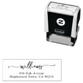 ファミリファンシー手書きスクリプシンプルト セルフインキングスタンプ (インサイチュ)