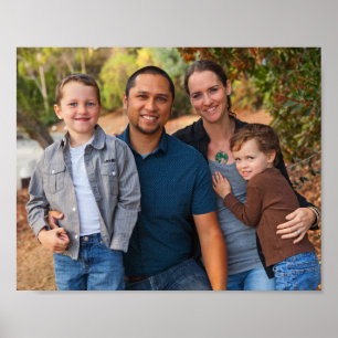 ファミリポートレートの風景 ポスター