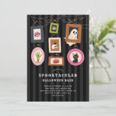 ファミリポートレートハローウィンパーティ 招待状 (スタンド正面)