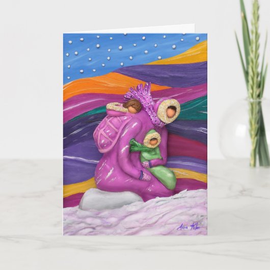 ファミリポートレート – クロップ シーズンカード (正面)