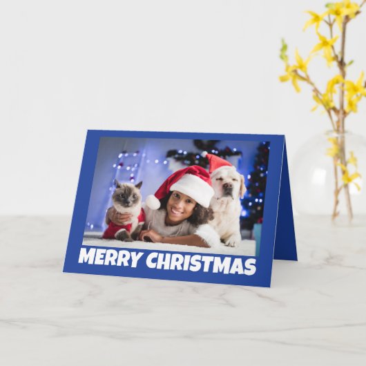 ファミリポートレート、5" x 7"折り畳みグリーティングカード カード (黄色い花)