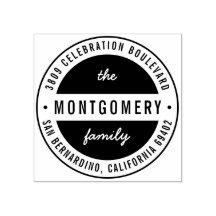 ファミリモダンはっきりした名丸差出人住所