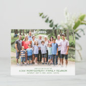 ファミリモダン懇親会ファミリーツリー写真 招待状 (スタンド正面)