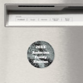 ファミリモダン懇親会白黒落下水 マグネット (インサイチュ (食洗機))