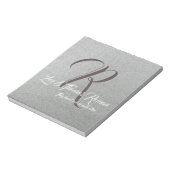 ファミリモノグラムのメモ ノートパッド (回転)